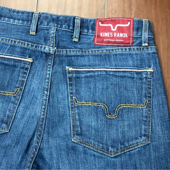Kimes Ranch Dark Blue Denim Jeans - Picture 6 of 9